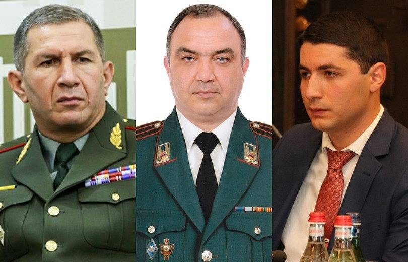 Оник Гаспарян, Ваге Казарян, Аргишти Кярамян возглавят Генштаб, Полицию и СНБ: Никол Пашинян