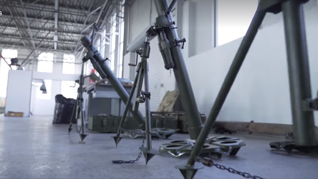 82-мм минометы и боеприпасы к ним — сделано в Армении: видео
