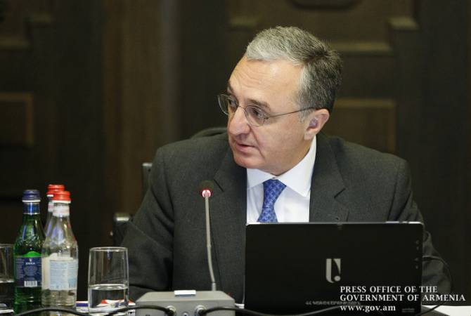 Зограб Мнацаканян: МИД Армении на постоянной связи со странами-сопредседателями МГ ОБСЕ и членами ОДКБ