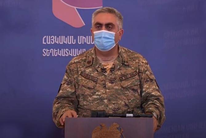 Брифинг Арцруна Ованнисяна: ВС Армении уничтожили около 10 азербайджанских БПЛА