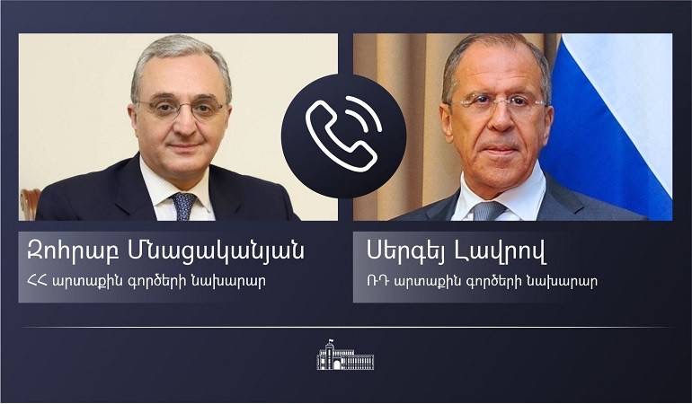Главы МИД Армении и России обсудили вопросы региональной стабильности и безопасности