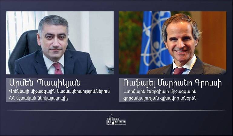 Посол Армении и гендиректор МАГАТЭ обсудили ситуацию в связи с безответственными угрозами Баку