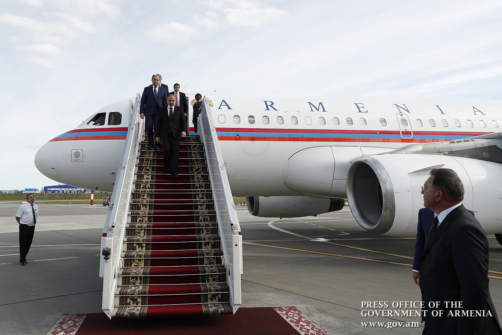 Никол Пашинян прибыл в Минск: планируется встреча с президентом Беларуси