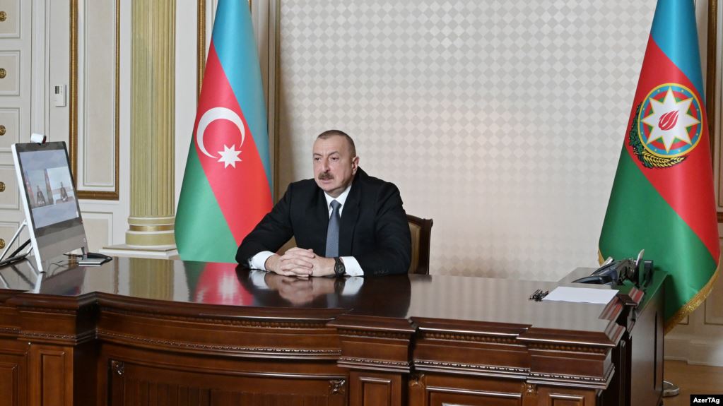 Алиев созвал свой совет безопасности и выступил с речью