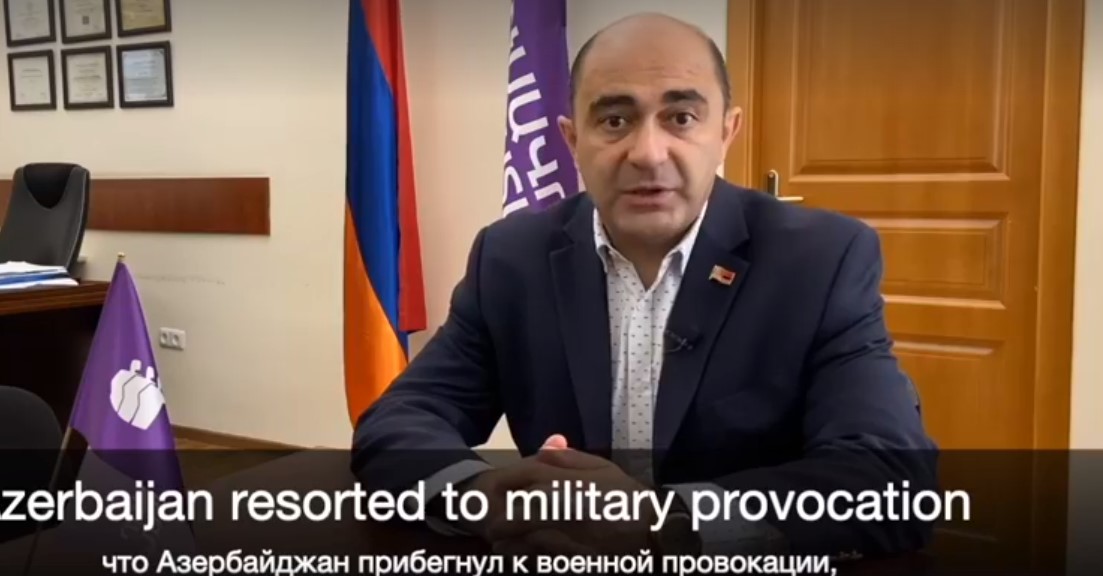 Эдмон Марукян: азербайджанская агрессия и ее юридические и политические последствия — видео