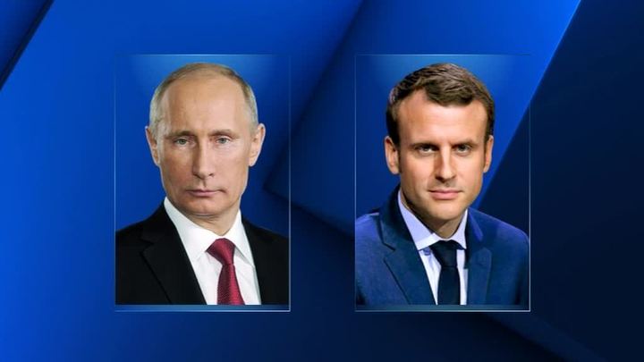 Макрон позвонил Путину: говорили о Ливане, Украине и Беларуси