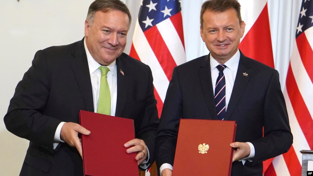 В Варшаве подписано Соглашение США-Польша о расширенном оборонном сотрудничестве