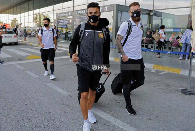 Лиги Наций УЕФА: национальная сборная Армении прибыла в Северную Македонию