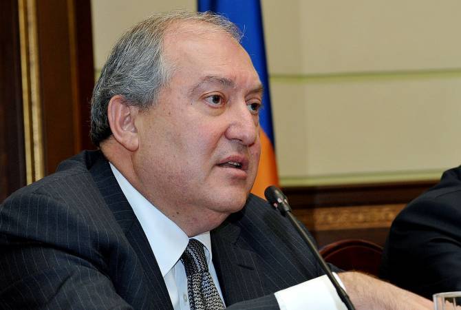 Президент Саргсян напомнил Глобальному саммиту о провокационных действиях Азербайджана в дни пандемии