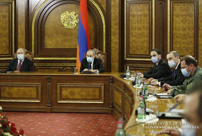 Под председательством премьера Пашиняна состоялось внеочередное заседание Совета безопасности