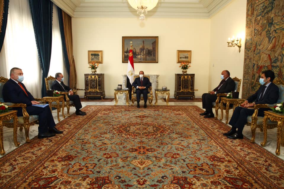 Главу МИД Армении в Каире принял президент Египта Абдель Фаттах аль-Сиси
