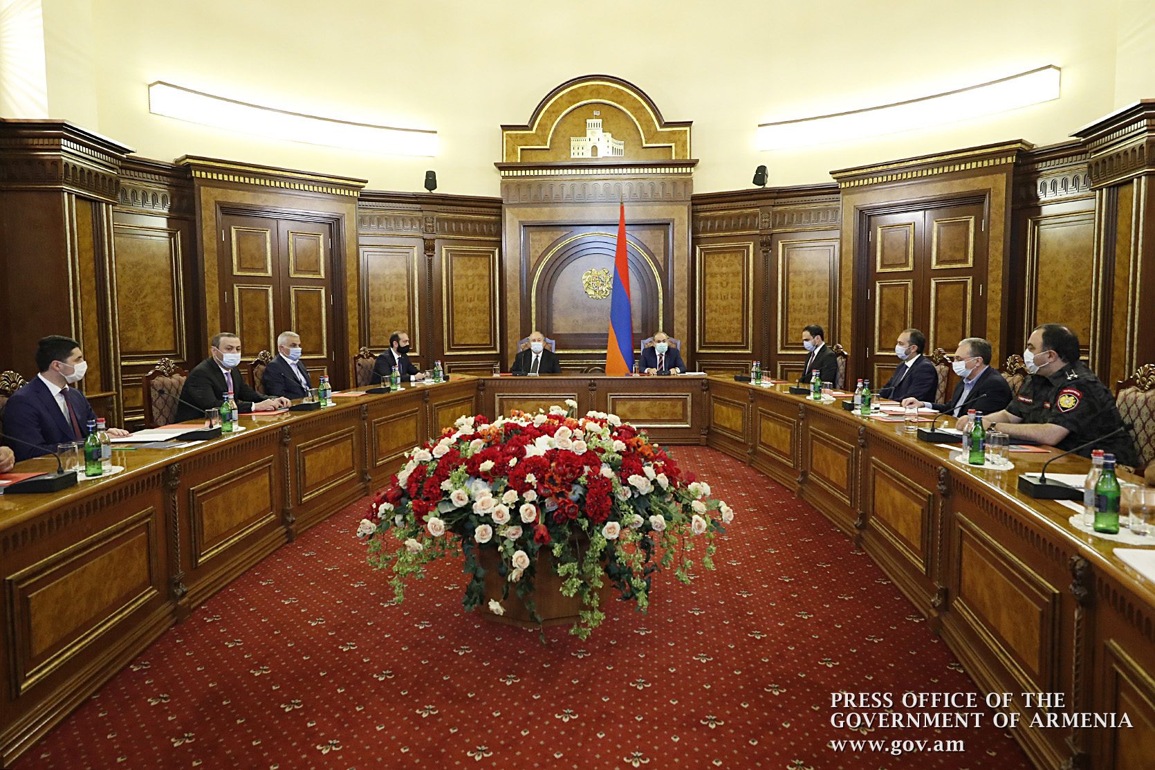 Состоялось внеочередное заседание Совета безопасности Армении
