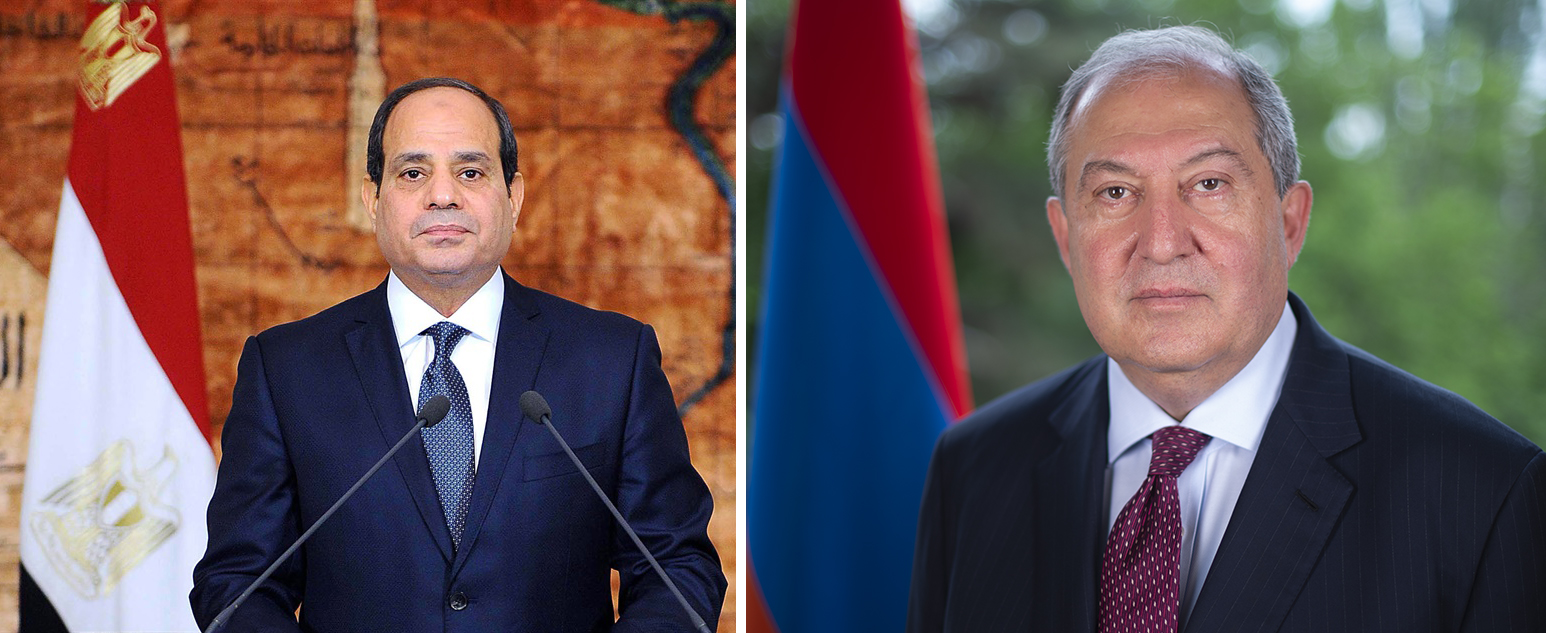 Президент Саргсян направил письмо Президенту Египта Абдал Фаттаху аль Сиси в связи с развязанной Азербайджаном войной