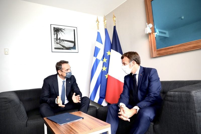 Лидеры Греции и Франции обсудили общую стратегию в отношении Турции: видео
