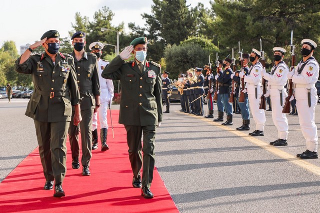 Начальник Генштаба Вооруженных сил Объединенных Арабских Эмиратов прибыл с официальным визитом в Грецию