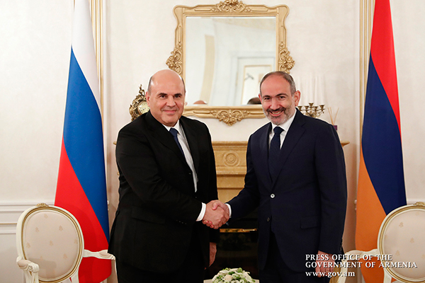 Михаил Мишустин: Хотел бы особо отметить дружественный, партнерский и союзнический характер российско-армянских отношений