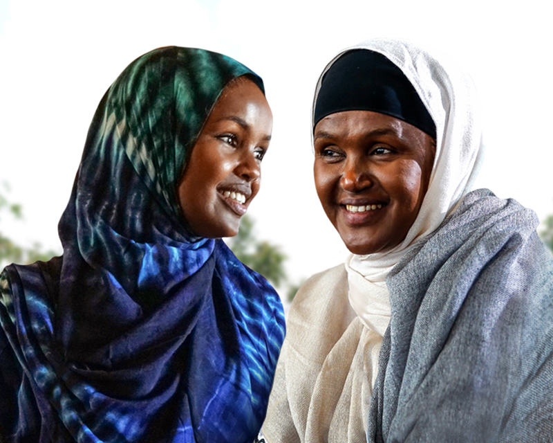 Лауреаты премии «Аврора» за 2020г — Фартун Адан и Ильвад Эльман из Сомали