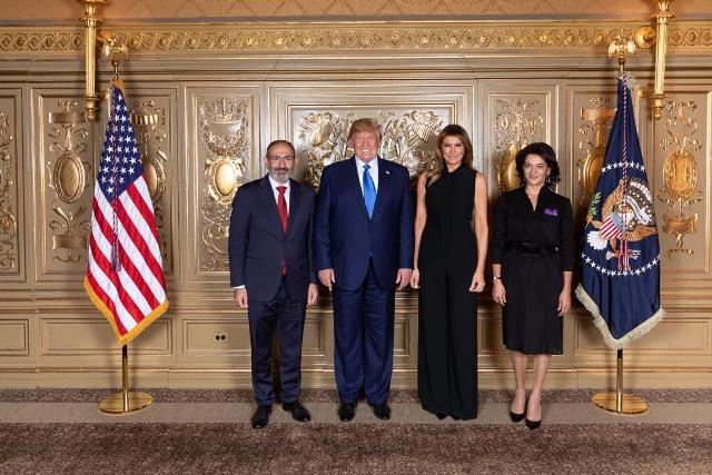Связи между армянским и американским народами прочны и долговечны: Дональд Трамп Николу Пашиняну