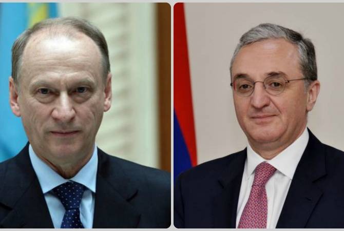 В Москве состоялась встреча главы МИД Армении с секретарем Совбеза РФ