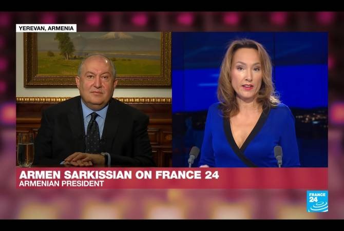 «Когда же международное сообщество окажет давление на Турцию?»: президент Саргсян — France24