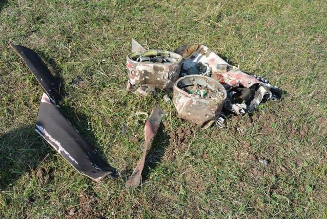 Азербайджанская кассетная ракета с более чем 260 неразорвавшимися боеприпасами обнаружена в Степанакерте