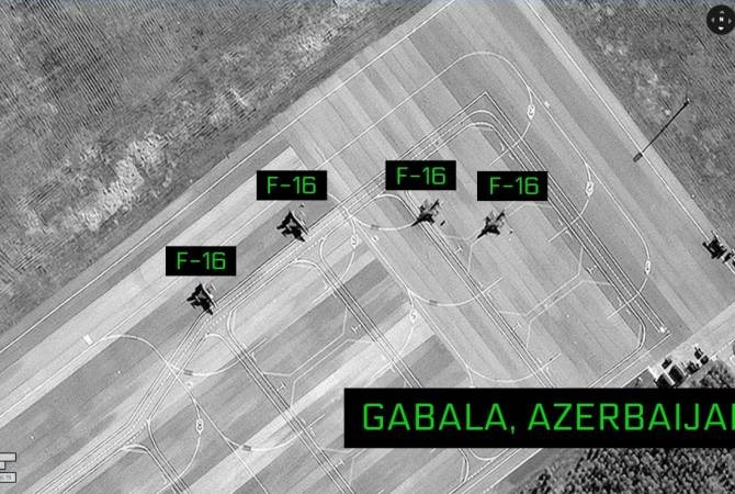 Турецкие F-16 на авиабазе Габала в Азербайджане: снимки американской Maxar Technologies