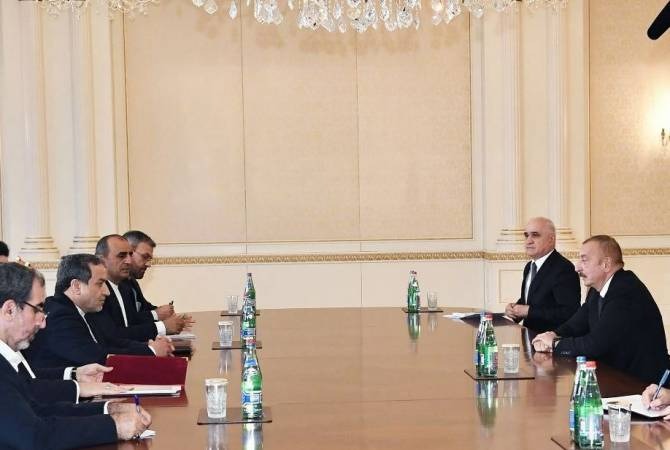 Алиев дезинформирует и дезориентирует спецпосланника президента Ирана: фото