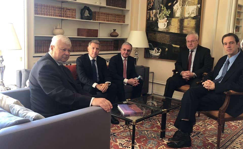 Стартовала встреча главы МИД Армении с сопредседателями Минской Группы ОБСЕ в Женеве