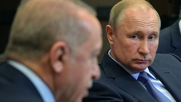 Эрдоган позвонил Путину: обсуждалась ситуация вокруг войны против Нагорного Карабаха