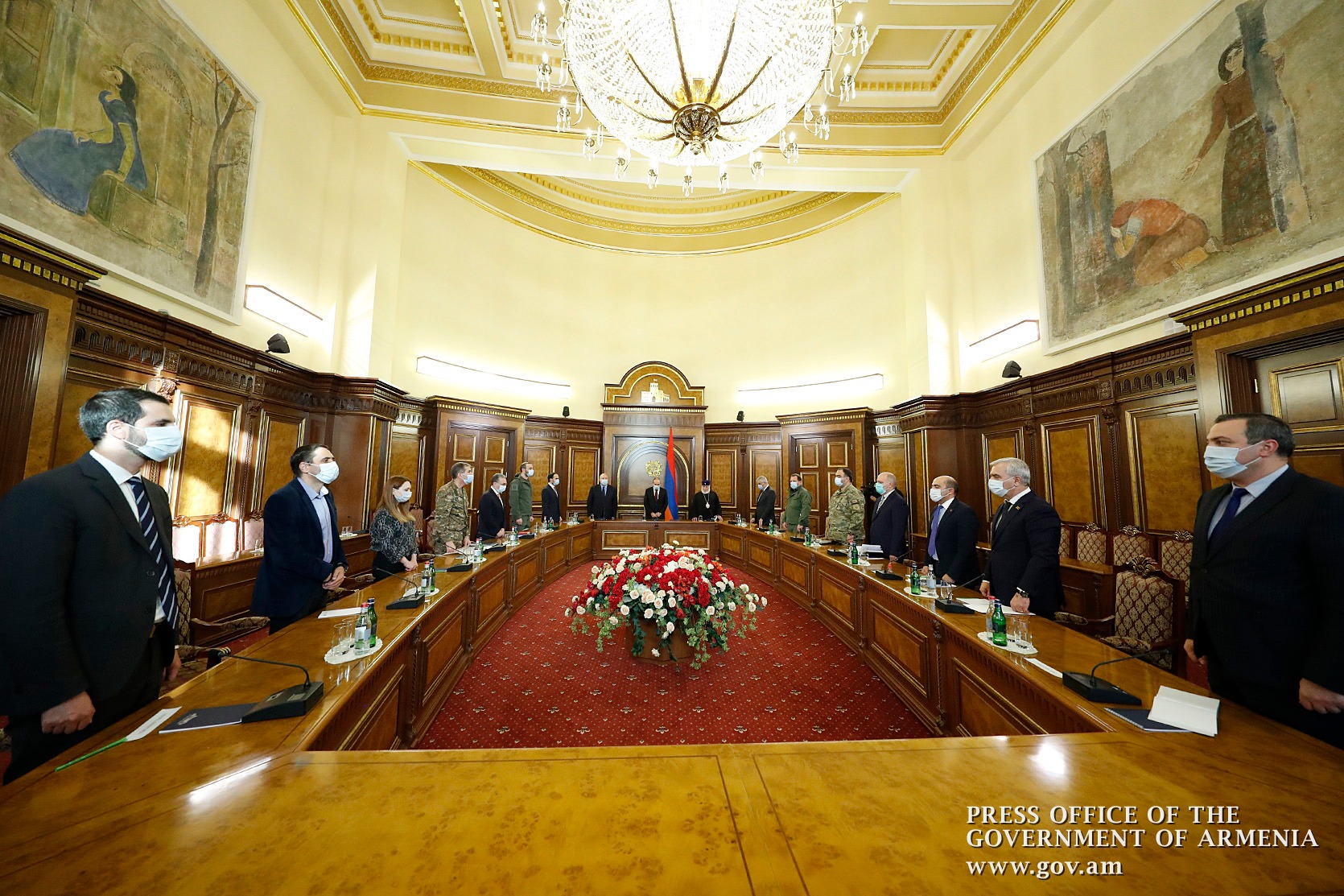 Под председательством Никола Пашиняна состоялось внеочередное заседание Совета безопасности Армении
