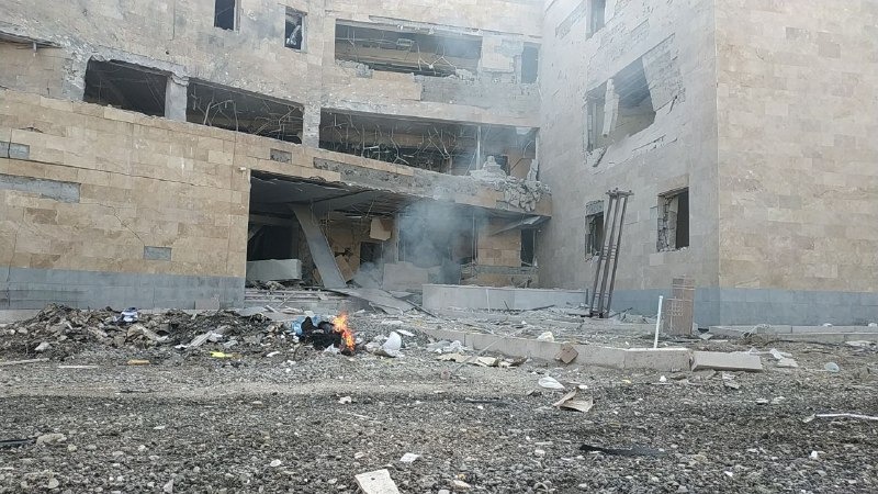 Последствия преступных действий режима Алиева: роддом Степанакерта после бомбардировки — фото