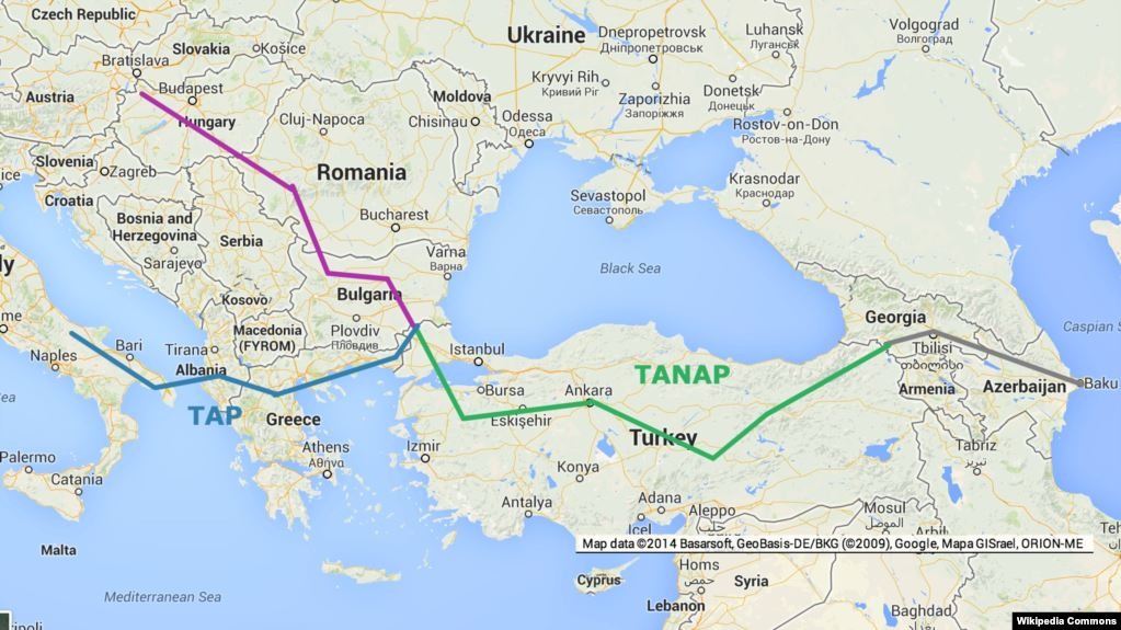 Алиев: запуск Трансадриатического газопровода – «вопрос нескольких недель»