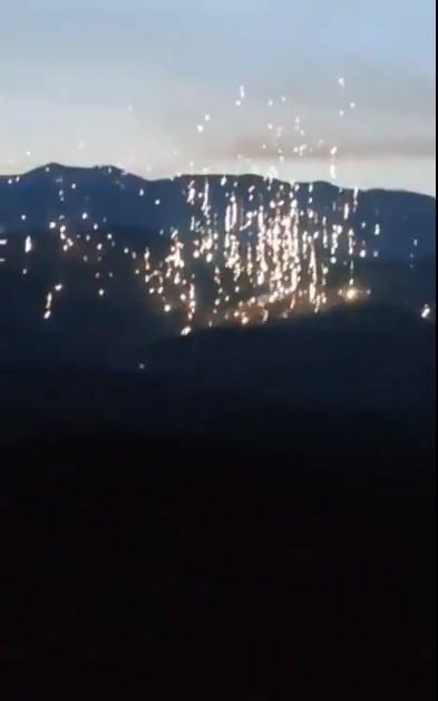 Омбудсмен Арцаха опубликовал видео: преступный режим Алиева применяет фосфорные бомбы