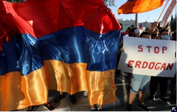 Армянская диаспора Кипра выражает солидарность с Арменией и Арцахом: фото, видео
