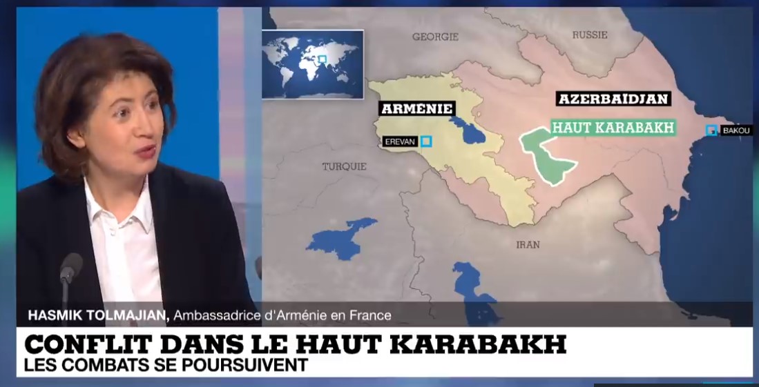 Именно президент Макрон первым указал — кто агрессор: посол Армении во Франции — видео