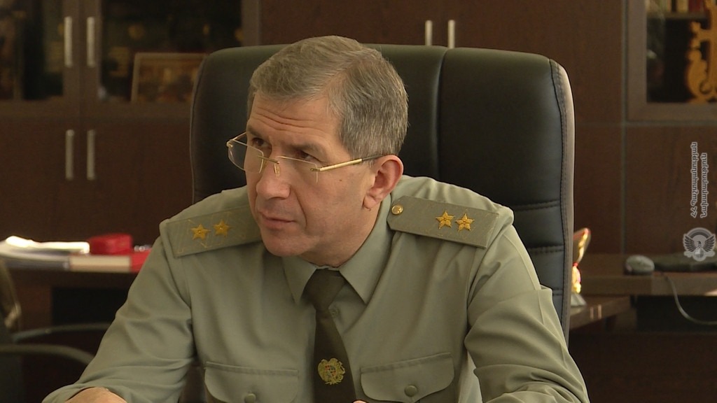 Оник Гаспарян — генерал-полковник, командиры 2-го и 4-го армейских корпусов — генерал-майоры