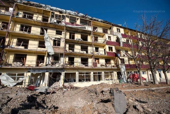 Преступный режим Алиева кассетными боеприпасами бомбардировал Шуши
