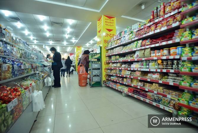 Инфляция в Армении за 12 месяцев составила 1,3%