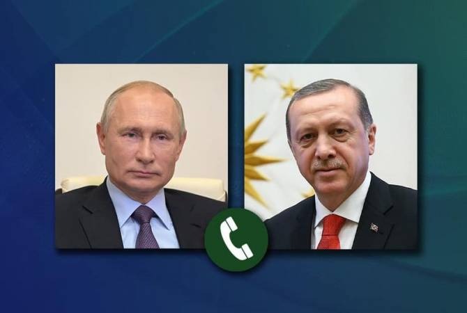 Эрдоган позвонил Путину: обсудили ситуацию в Нагорном Карабахе и Сирии