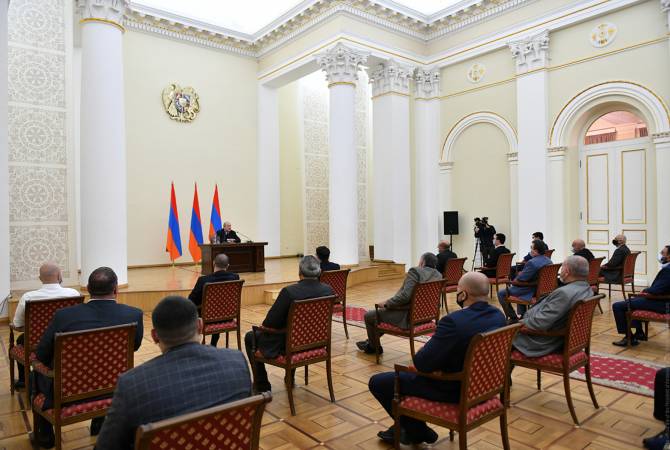 Наша обязанность — консолидация народа, укрепление страны: президент Армении