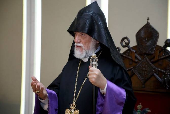 Католикос Великого Дома Киликийского Арам I призвал армян к единству