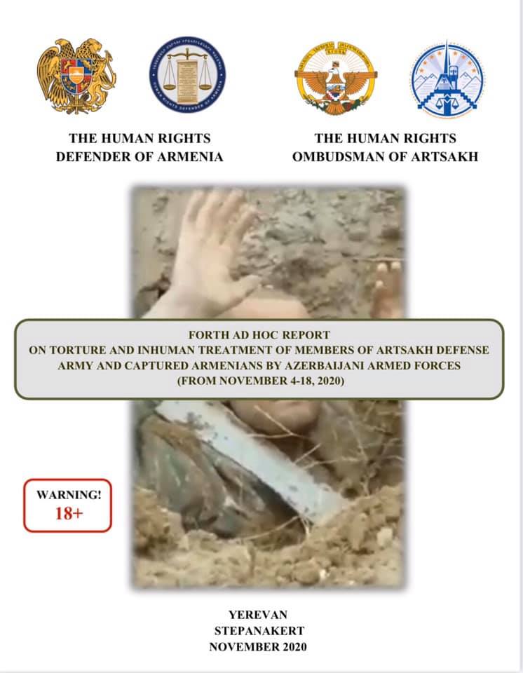Омбудсмены Армении и Арцаха передали 4-ый доклад о зверствах ВС Азербайджана в международные организации