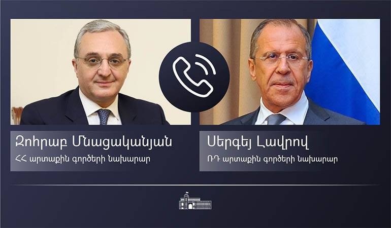 МИД Армении — о телефонном разговоре Мнацаканян-Лавров