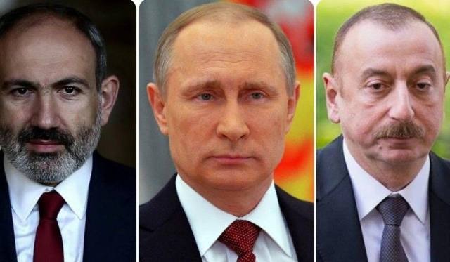 26 ноября в Сочи состоятся трёхсторонние переговоры Владимира Путина с Ильхамом Алиевым и Николом Пашиняном