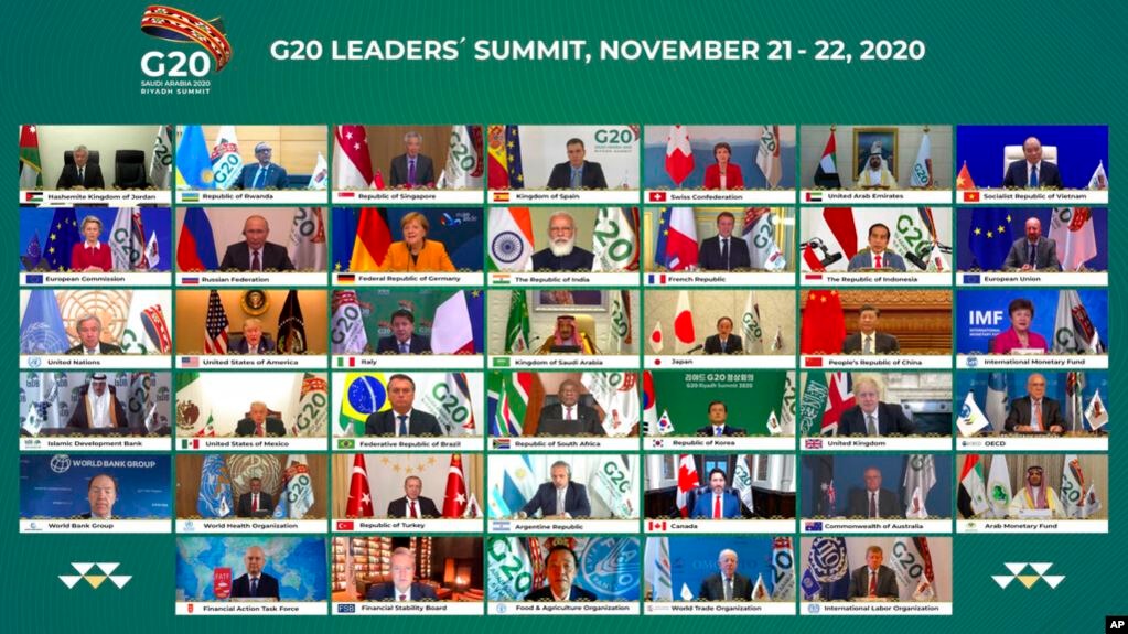 Лидеры «G20» обсудят мир после пандемии и списание долгов