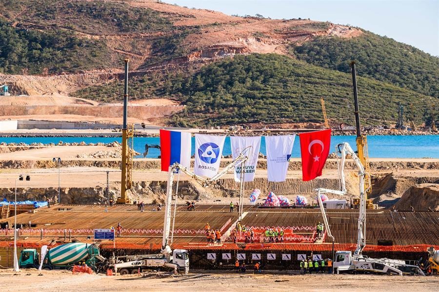 Власти Турции выдали лицензию «Росатому» на строительство третьего энергоблока АЭС «Аккую»