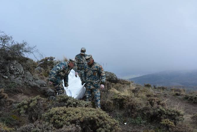 Минздрав Армении: проведена судмедэкспертиза тел 2718 погибших военнослужащих