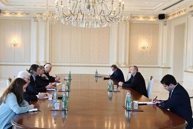 Сопредседатели МГ ОБСЕ от Франции и США и А.Каспшик встретились в Баку с Алиевым