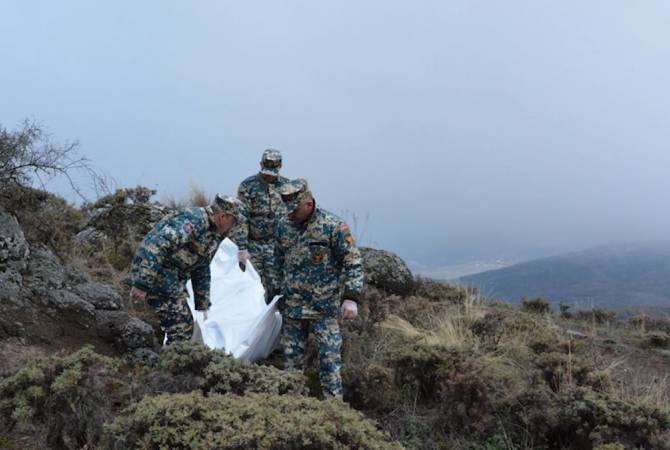 На участках Гадрута, Джабраила и Физули обнаружены тела 14 погибших военнослужащих