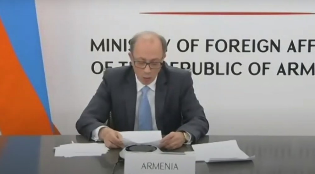 Армяне Арцаха не могут находиться под юрисдикцией Азербайджана: речь главы МИД на саммите ОБСЕ — видео